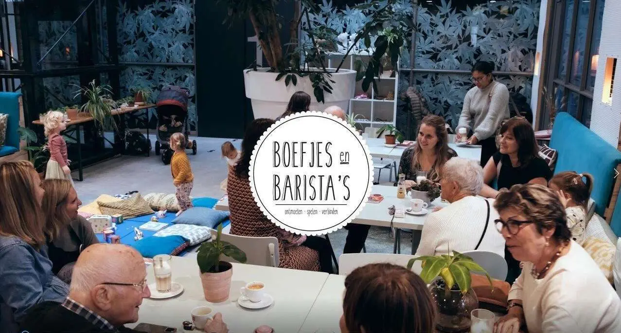 Een oplossing voor eenzaamheid Een oplossing voor eenzaamheid – Boefjes & Barista’s: Verbinden van drie generaties, Den Bosch