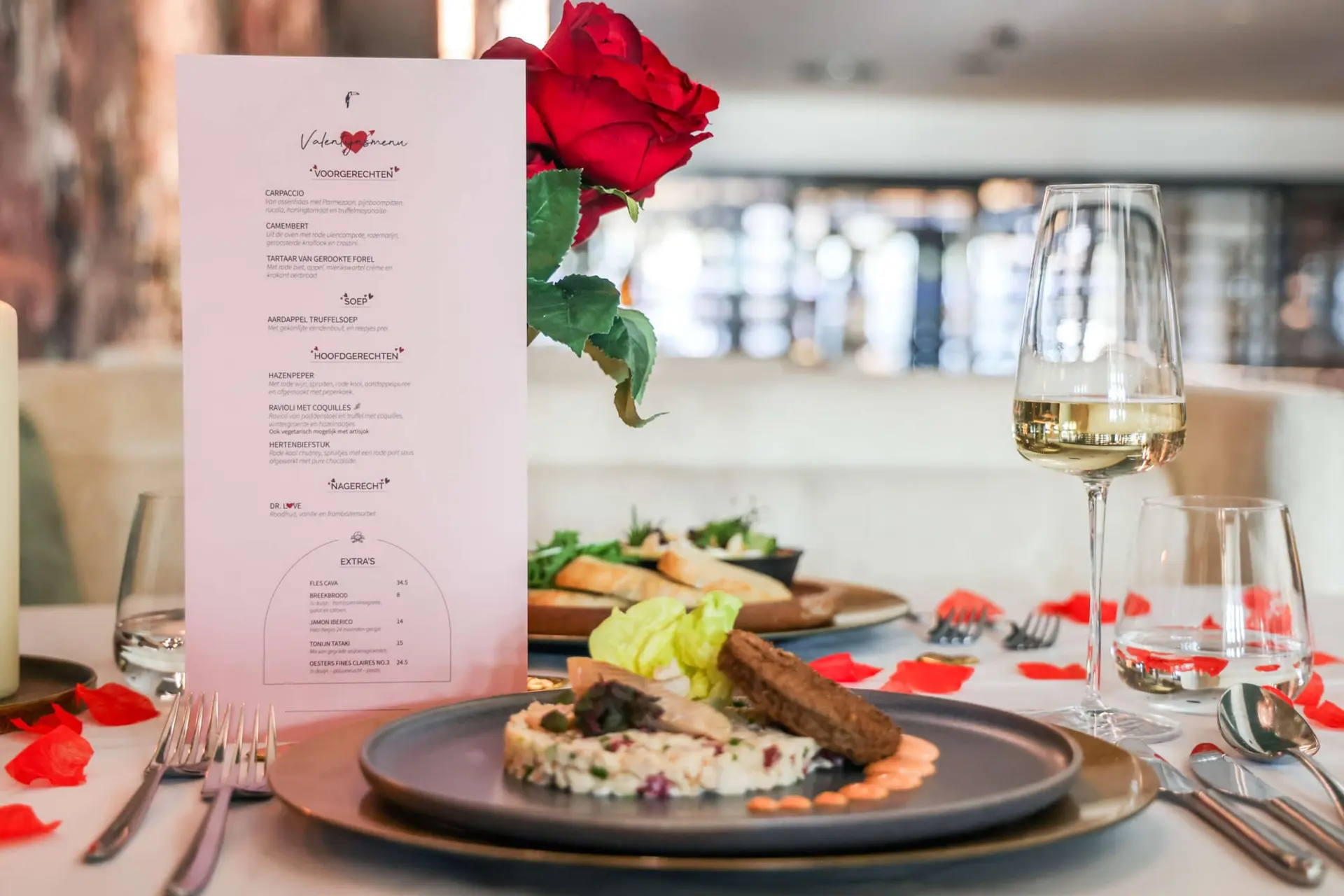 Diner & Movie Date Night Diner & Movie Date Night – Valentijnsdag: hier eet je in romantische sferen, Den Bosch