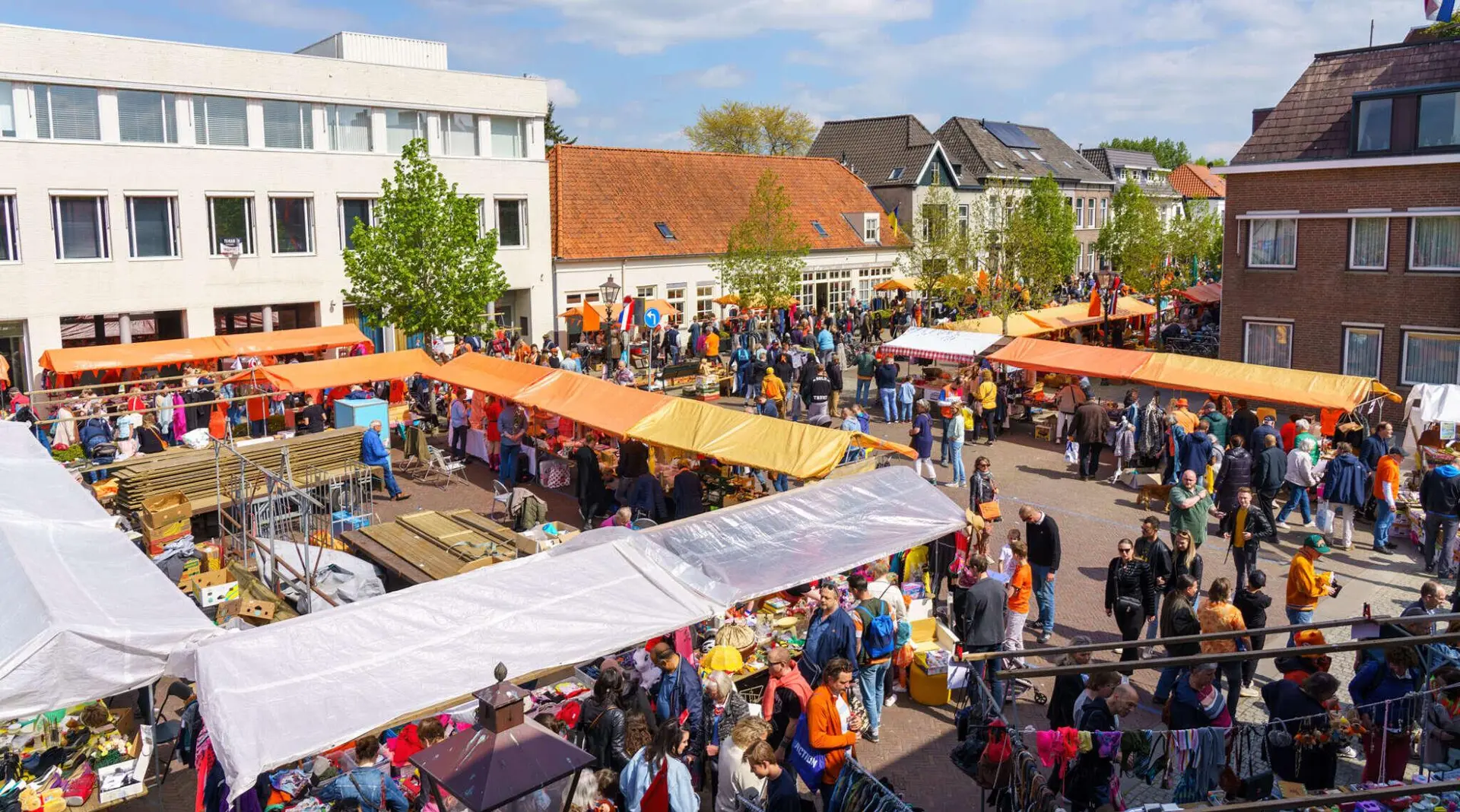 Vrijmarkt Koningsdag: overzicht van alle locaties in Den Bosch