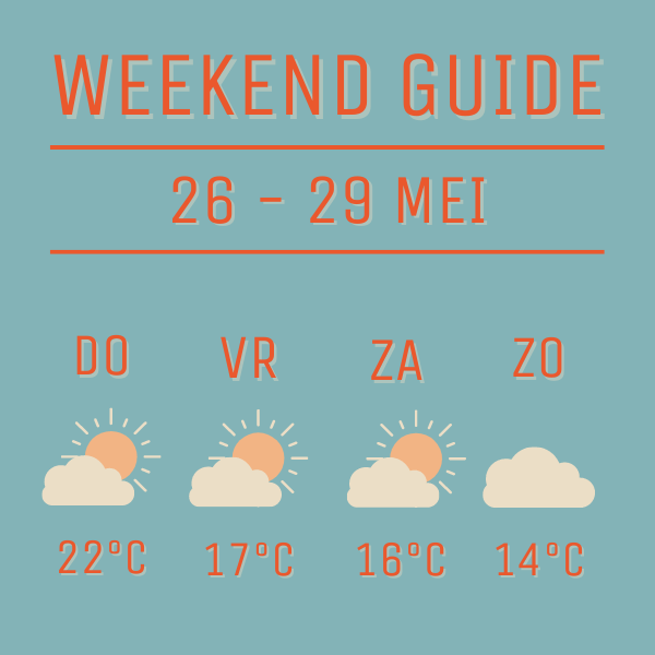 Weekend Guide - 26-29 mei Hemelvaart Den Bosch City weer