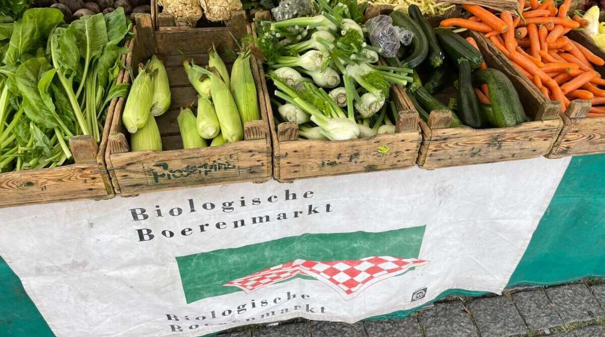 Biologische boerenmarkt Den Bosch City Zero Waste leven