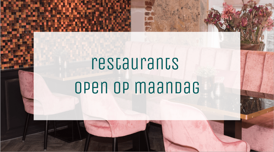 Den Bosch City Stadswijzer Restaurans open op maandag