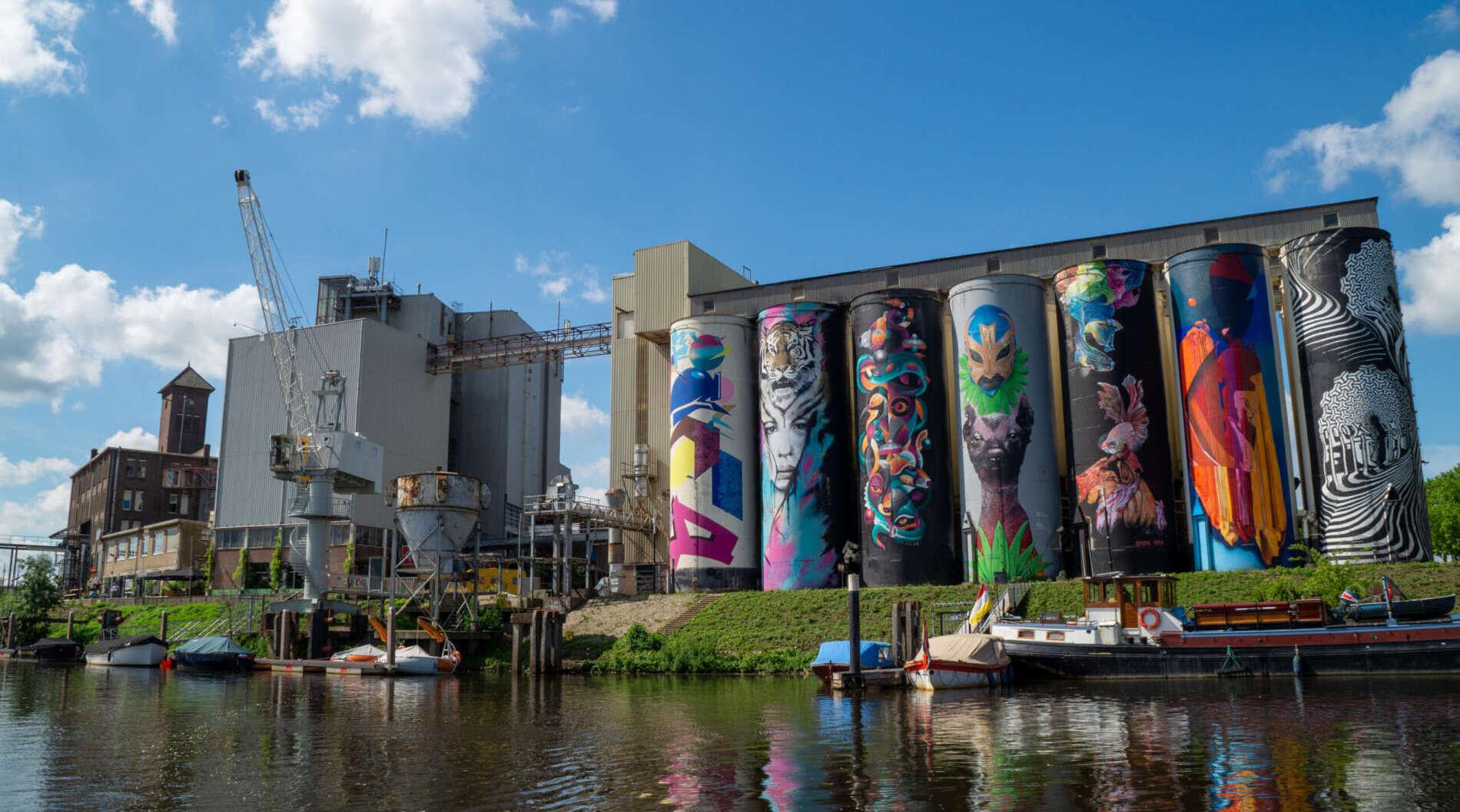 Activiteiten in Den Bosch Tramkade silo's